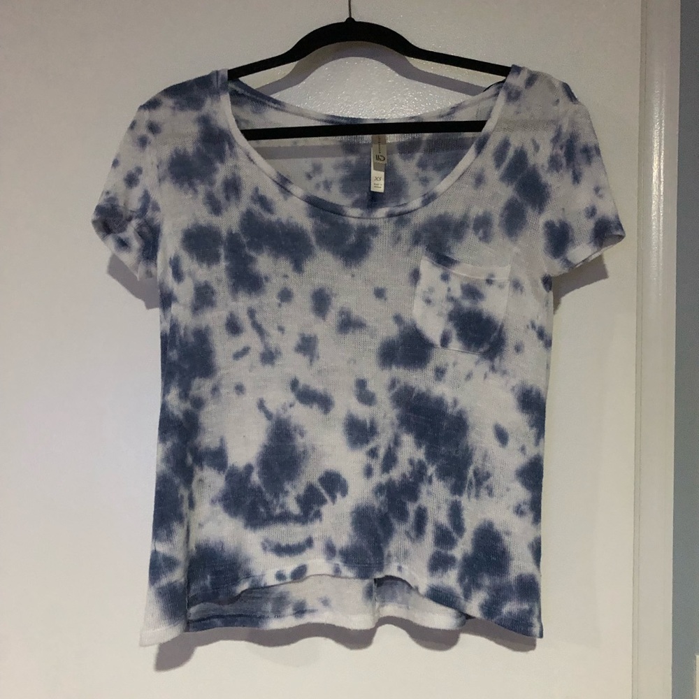 Aeropostale knit tie die shirt